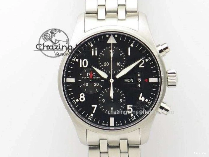 MIROTIME 0109 Pilot Mark XX BLSF 1:1 Best Edition Black Blue Dial on Blue Rubber Strap MIYOTA Sleek 6989